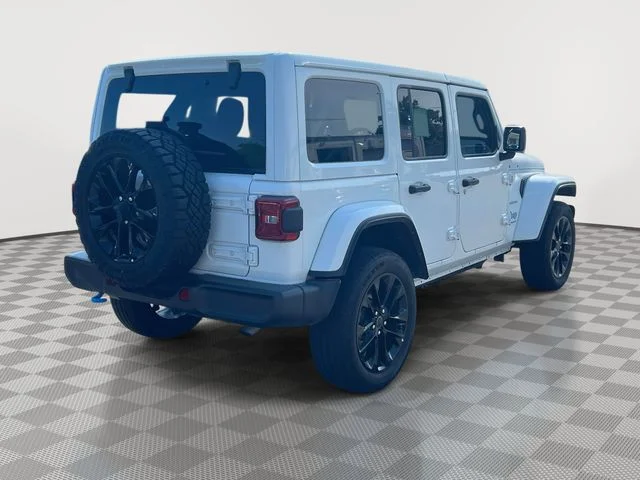 Used 2024 White Jeep Sahara 4xe image 6