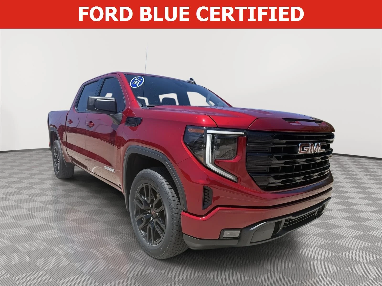 Used 2022 Cayenne Red Tintcoat GMC Elevation image 1