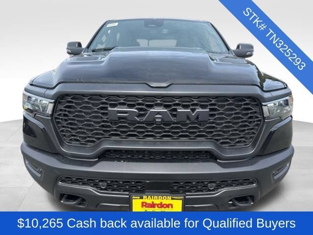 New 2026 Diamond Black Crystal Pearl-Coat Exterior Paint RAM Rebel image 2