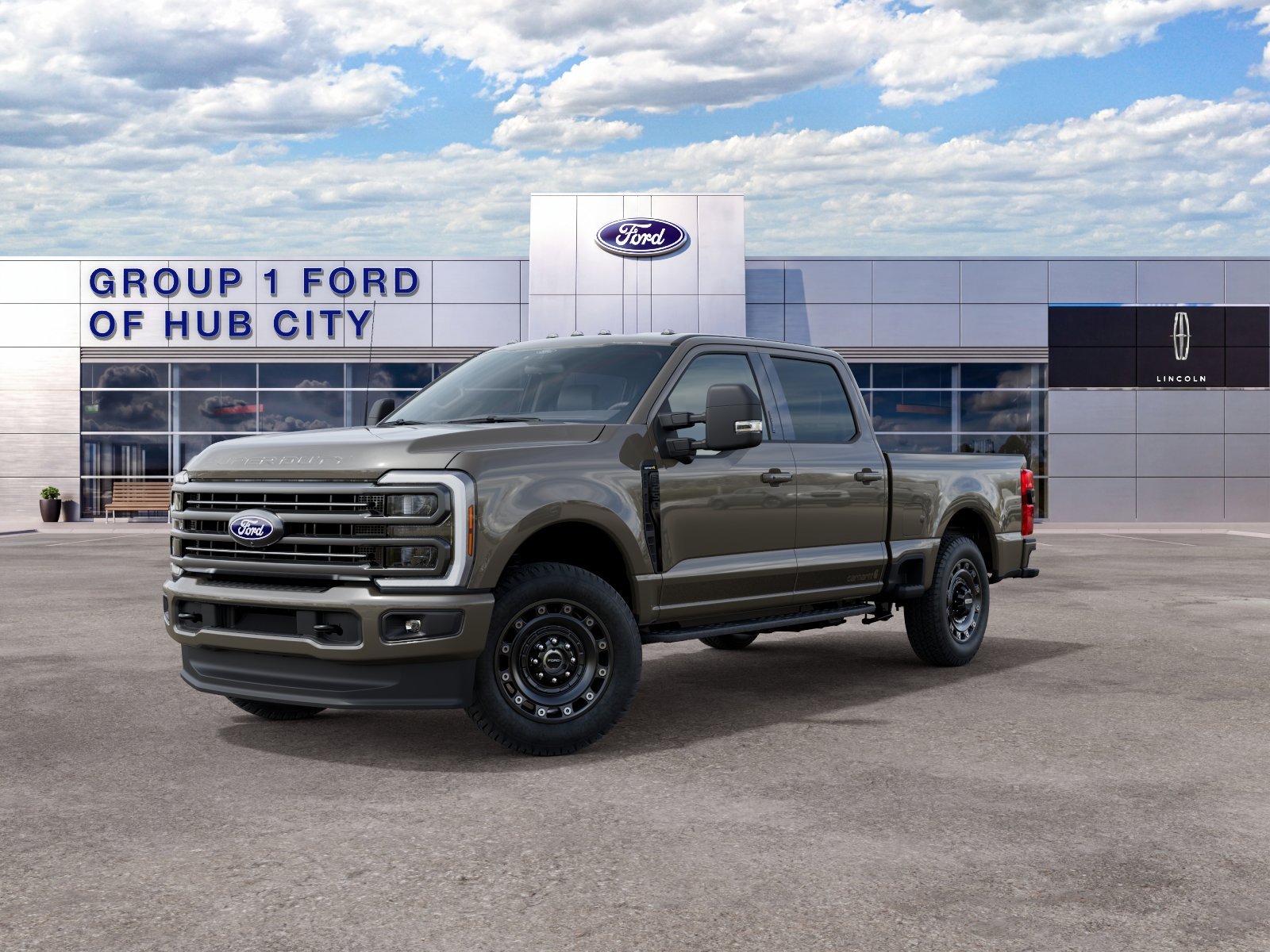 New 2027 Marsh Gray Metallic Ford F-250® XLT image 2