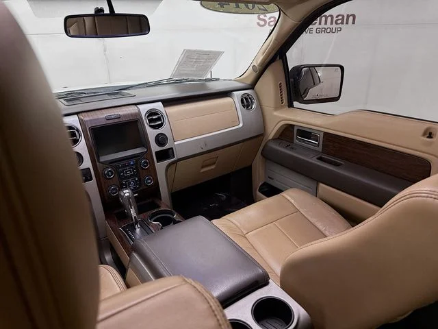 Used 2014 White Platinum Clearcoat Metallic Ford Lariat image 22