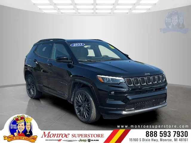 Certified Used 2023 Black Jeep Limited image 1