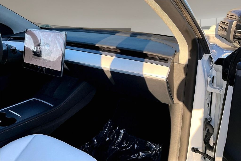 Used 2023 Pearl White Multi-Coat Tesla Long Range image 24