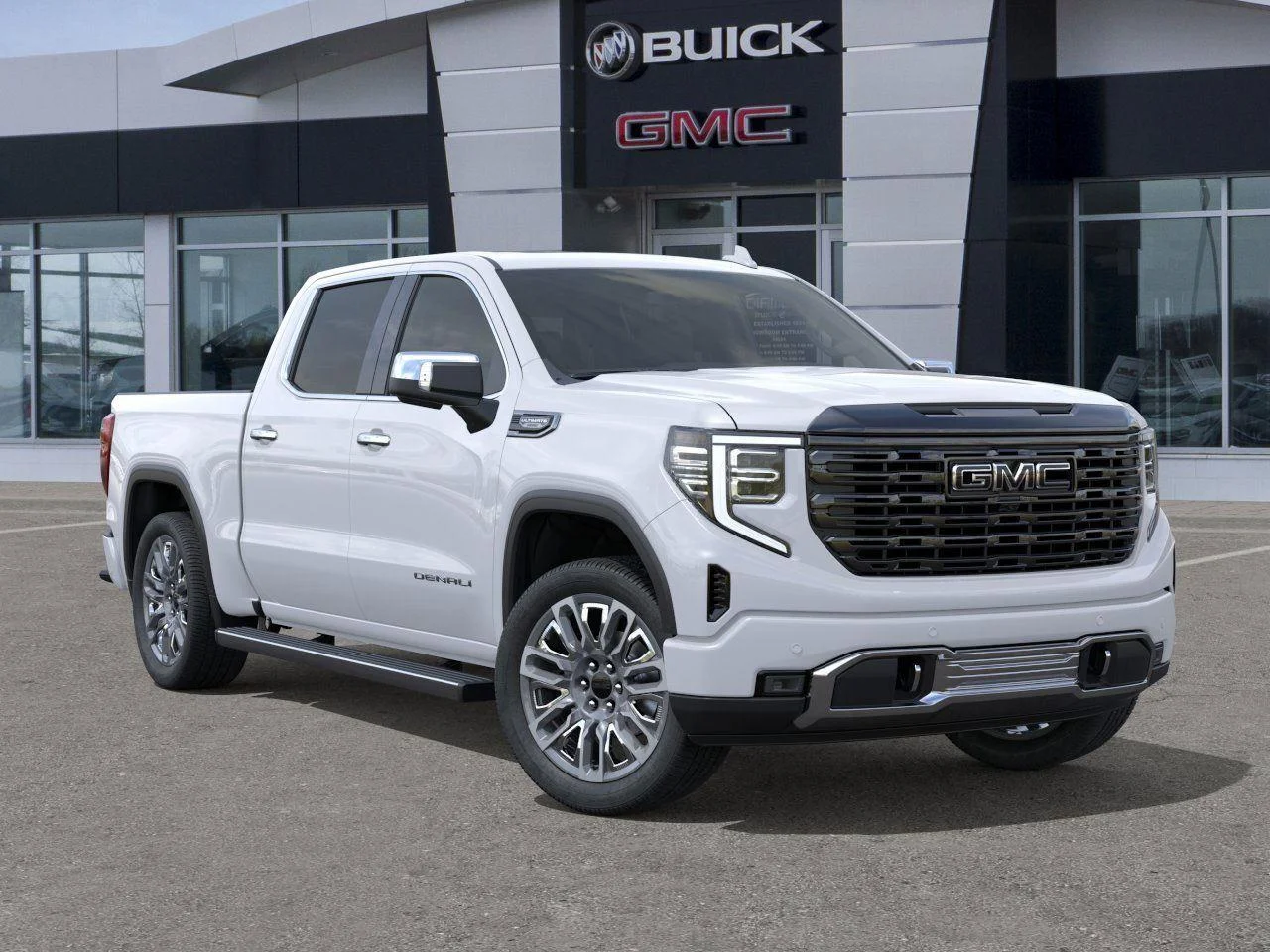 New 2026 Glacier White Tricoat GMC Denali Ultimate image 7