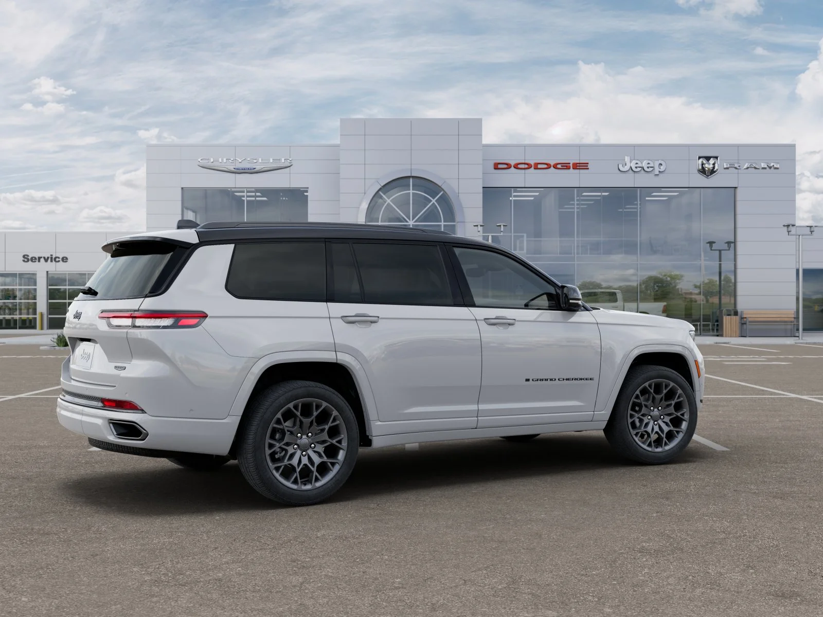 New 2025 Bright White Clearcoat Jeep Summit image 25