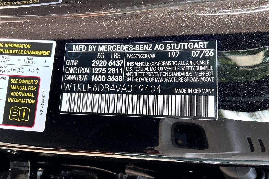 New 2027 Obsidian Black Metallic Mercedes-Benz E 53 AMG® image 27