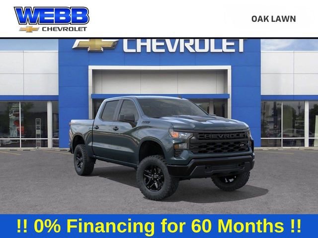 New 2026 Cypress Gray Chevrolet Custom Trail Boss image 1