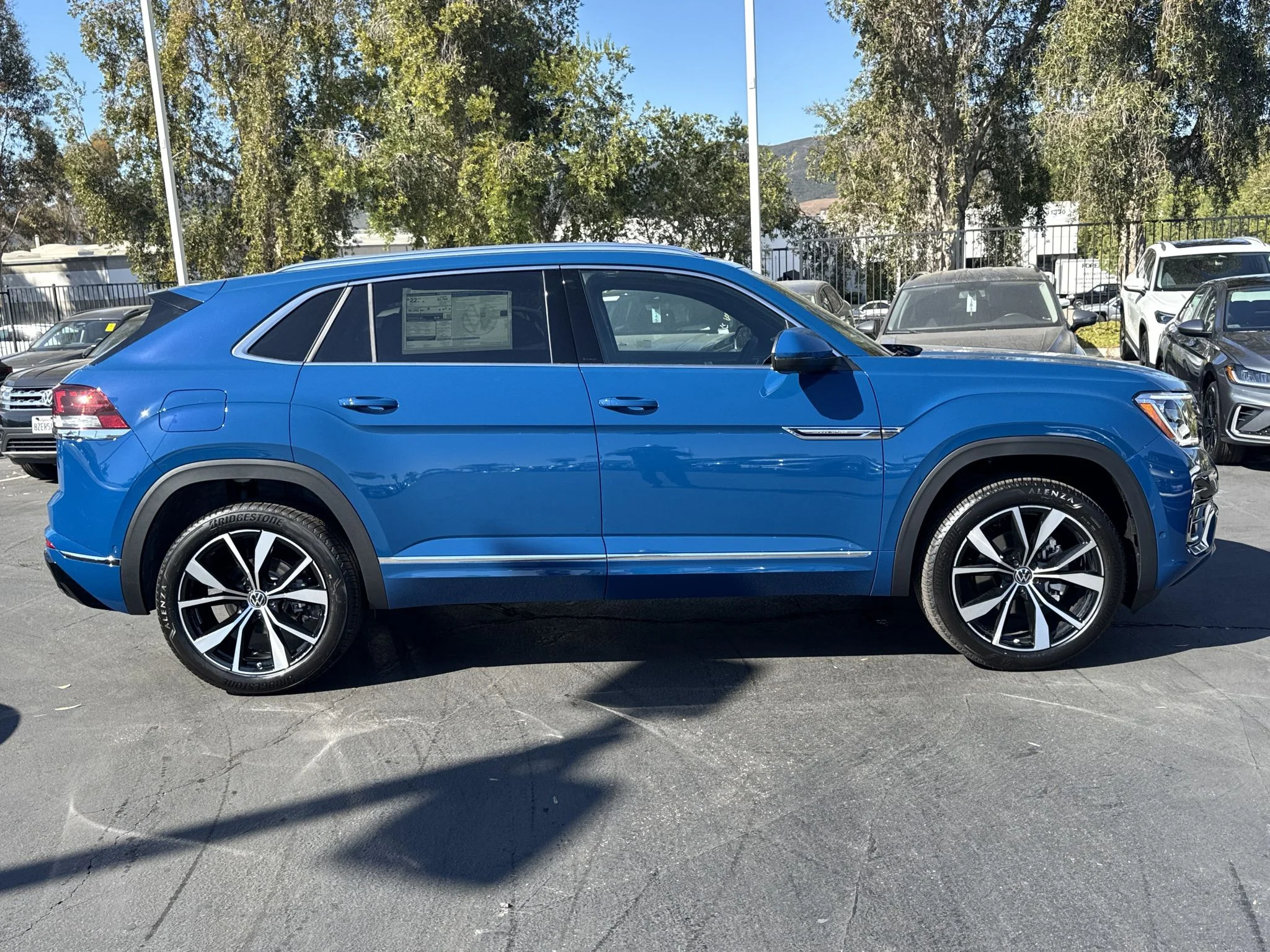 New 2026 Mountain Lake Blue Metallic Volkswagen 2.0T SEL Premium R-Line image 9