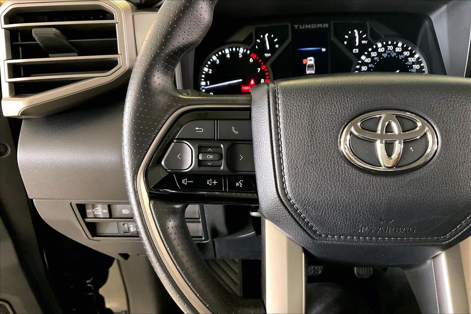 Used 2023 Midnight Black Metallic Toyota SR5 image 22