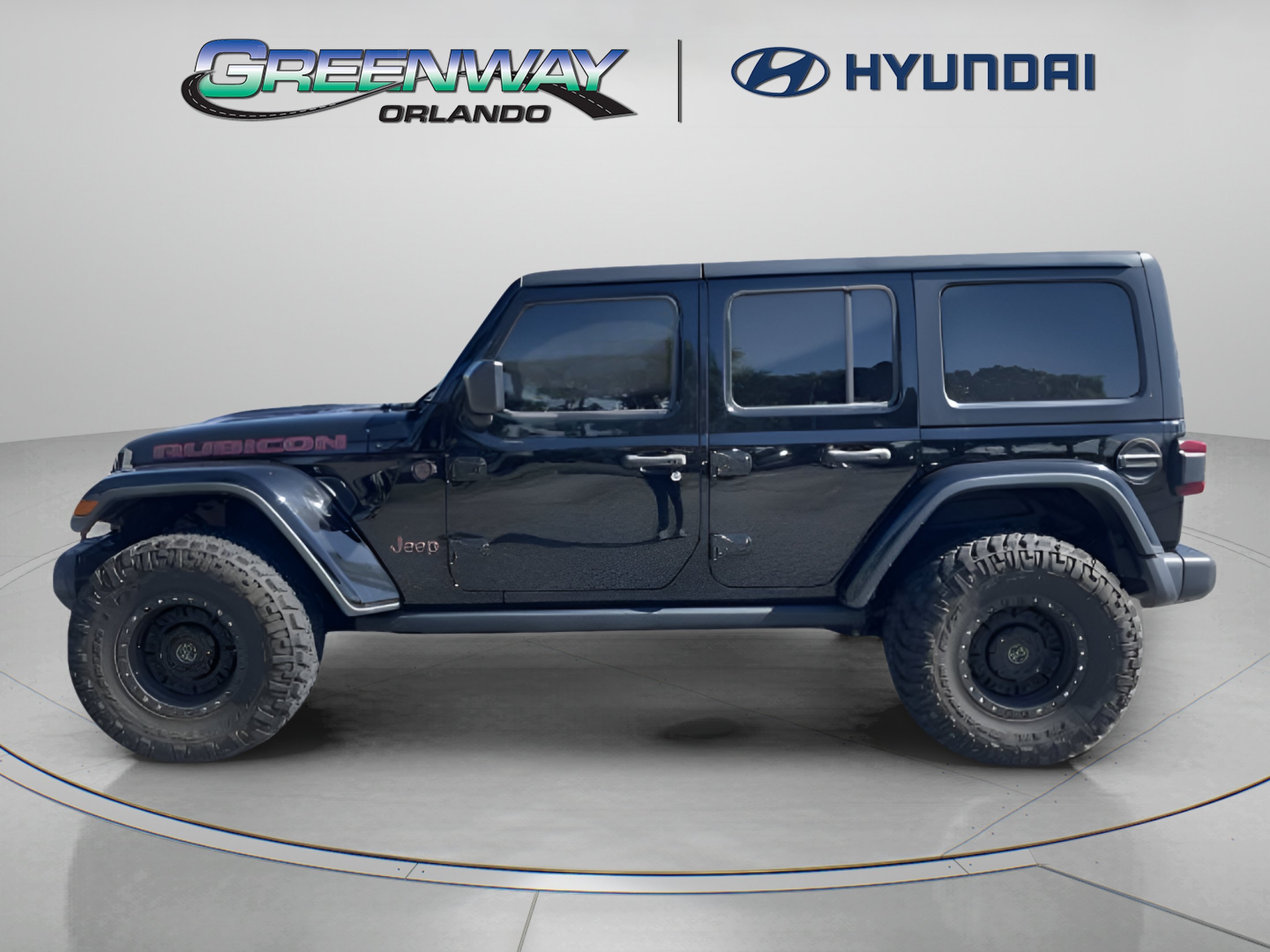 Used 2018 Black Clearcoat Jeep Unlimited Rubicon image 2