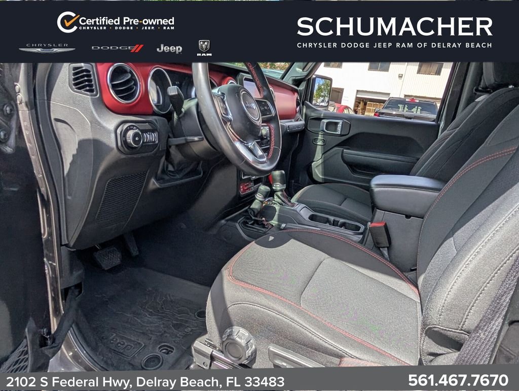 Used 2022 Gray Jeep Rubicon image 12