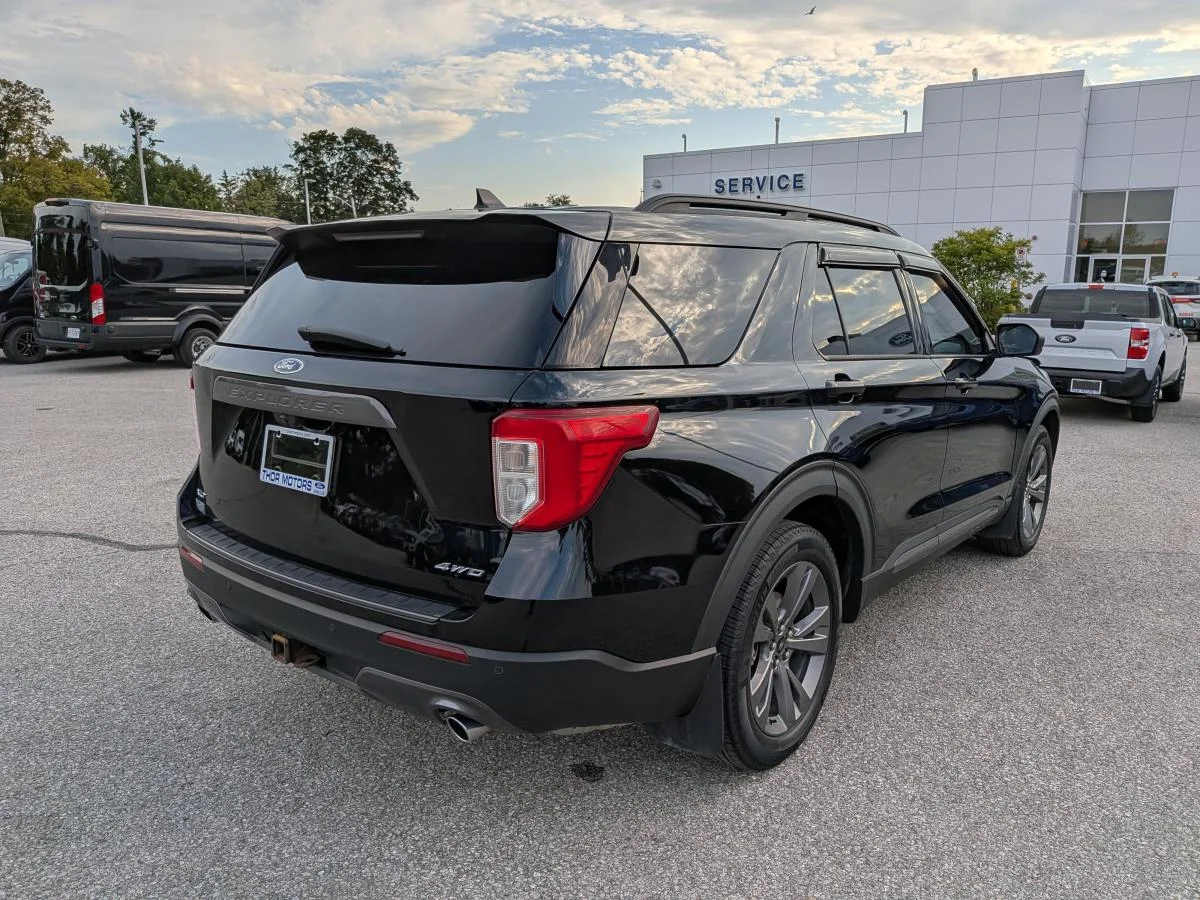 Used 2021 Black Ford Xlt 4wd image 5