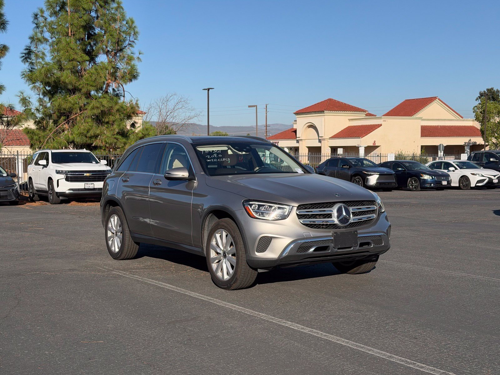 Used 2020 Mojave Silver Metallic Mercedes-Benz GLC 300 image 2