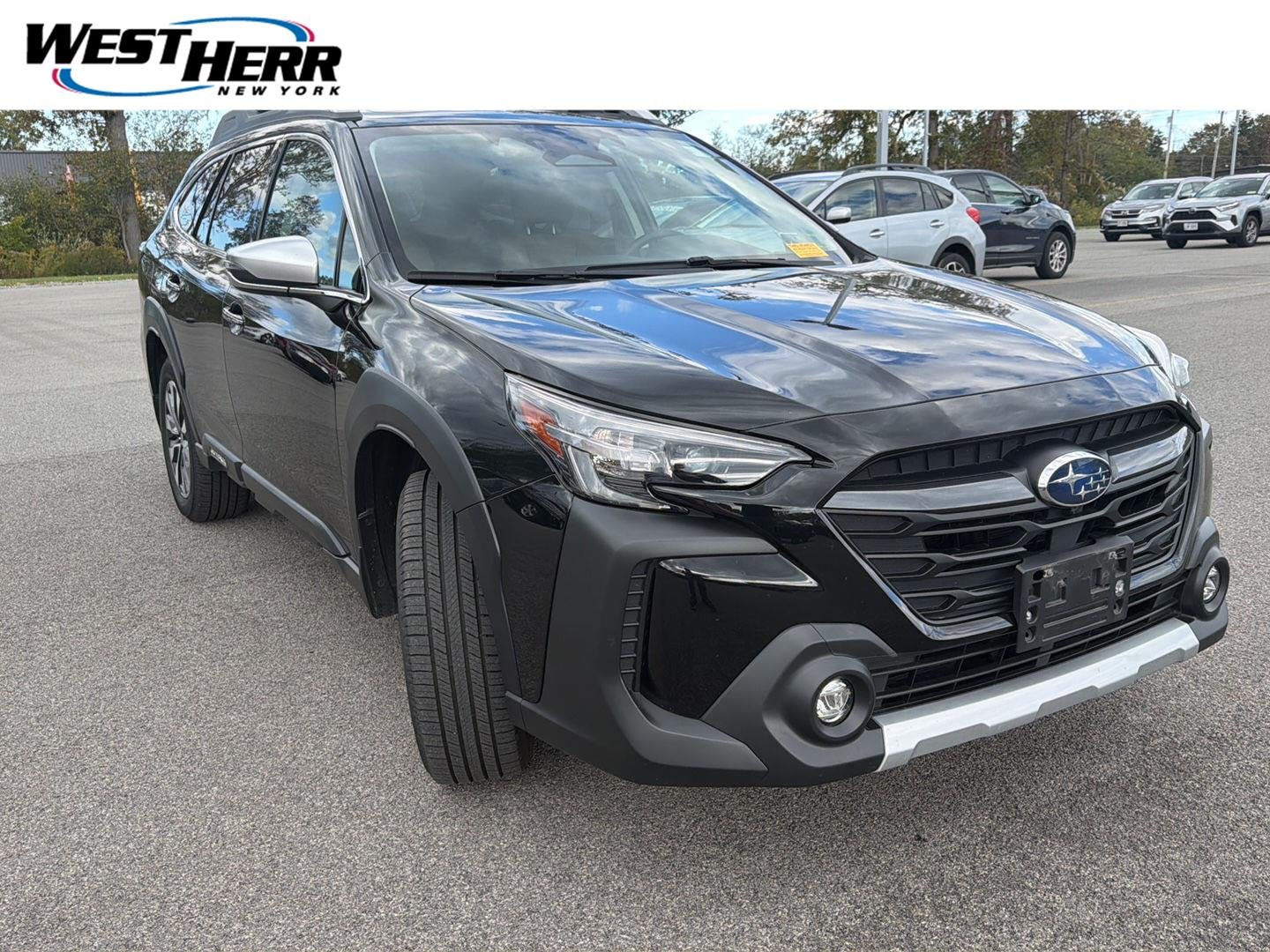 Used 2023 Crystal Black Silica Subaru Touring image 1