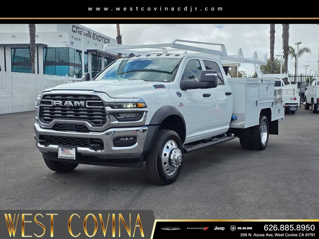 New 2026 Bright White Clear-Coat Exterior Paint RAM Tradesman image 1