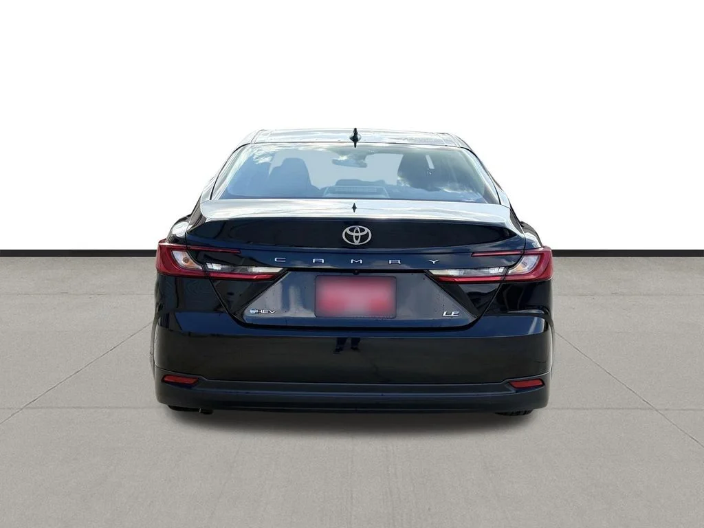 Used 2025 Midnight Black Metallic Toyota LE image 6