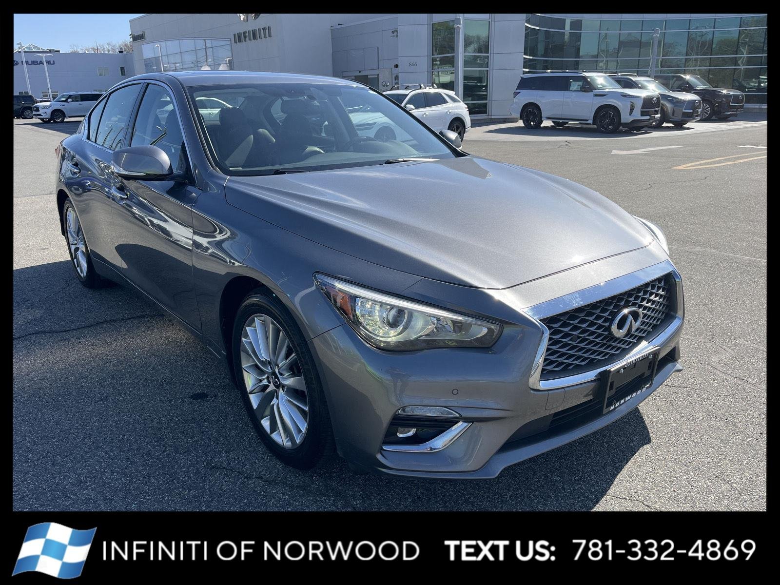 2021 INFINITI Q50 LUXE
