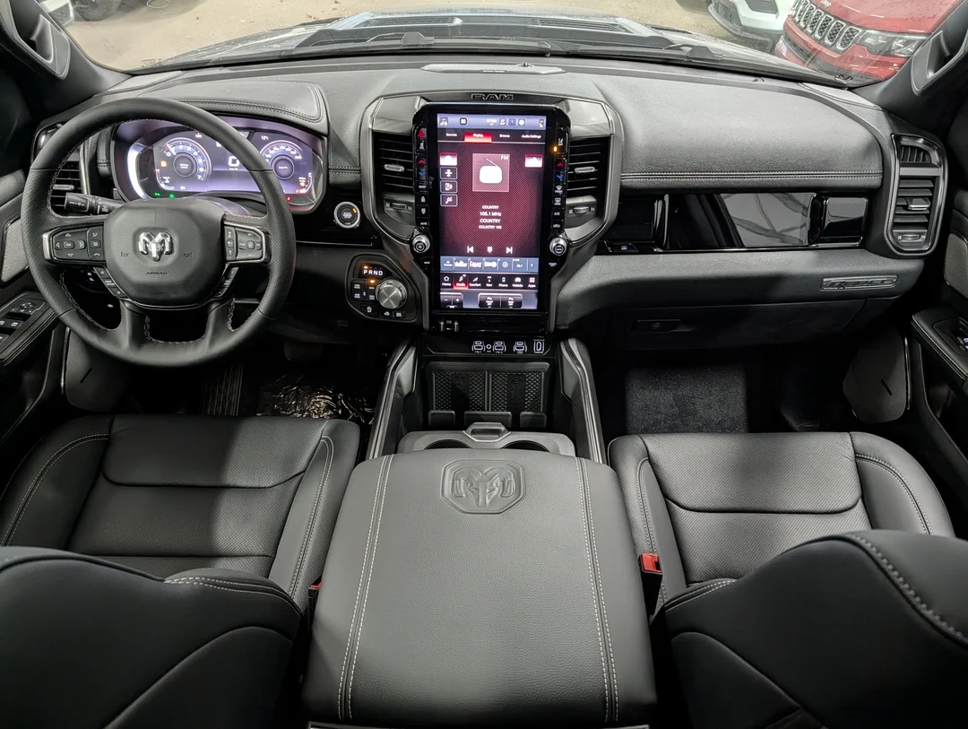 New 2026 Grey RAM Rebel - - 4x4 - Panoramic Sunroof - Surround View Camera - Ventilated Seats & More! image 25