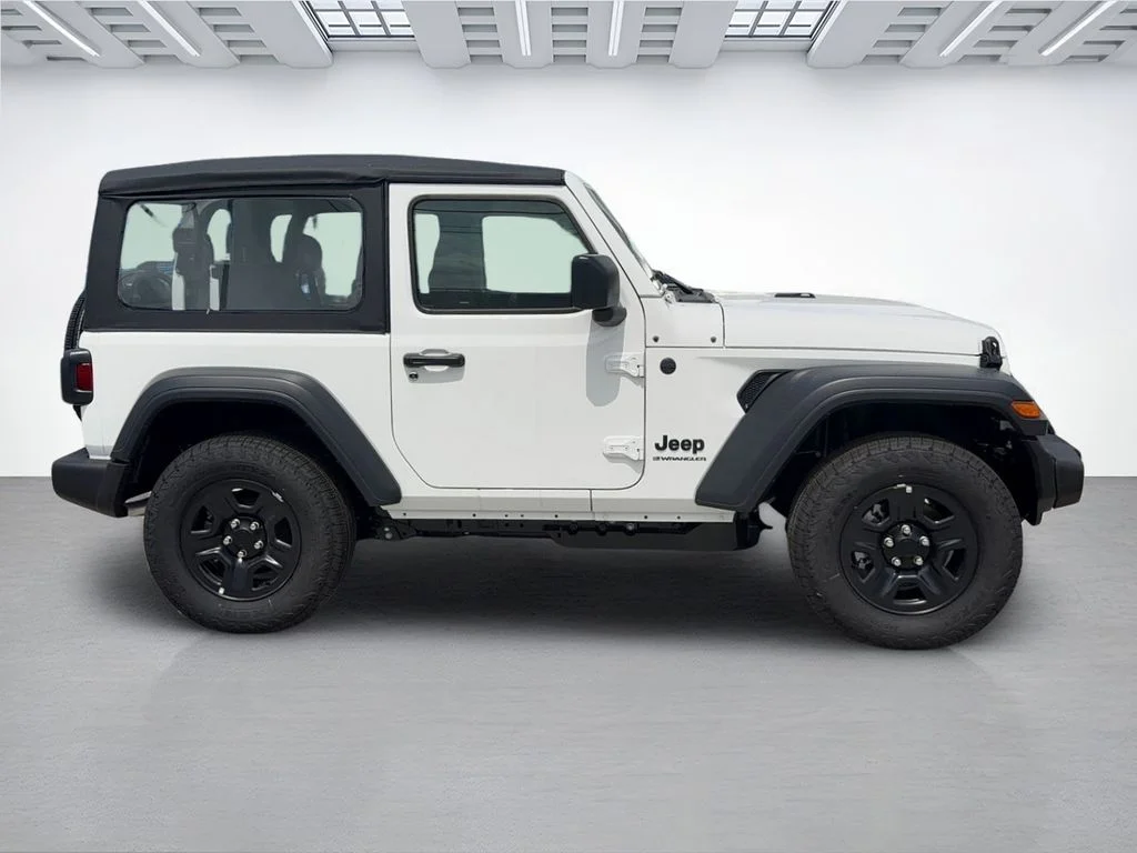 New 2026 Bright White Clearcoat Jeep Sport image 2