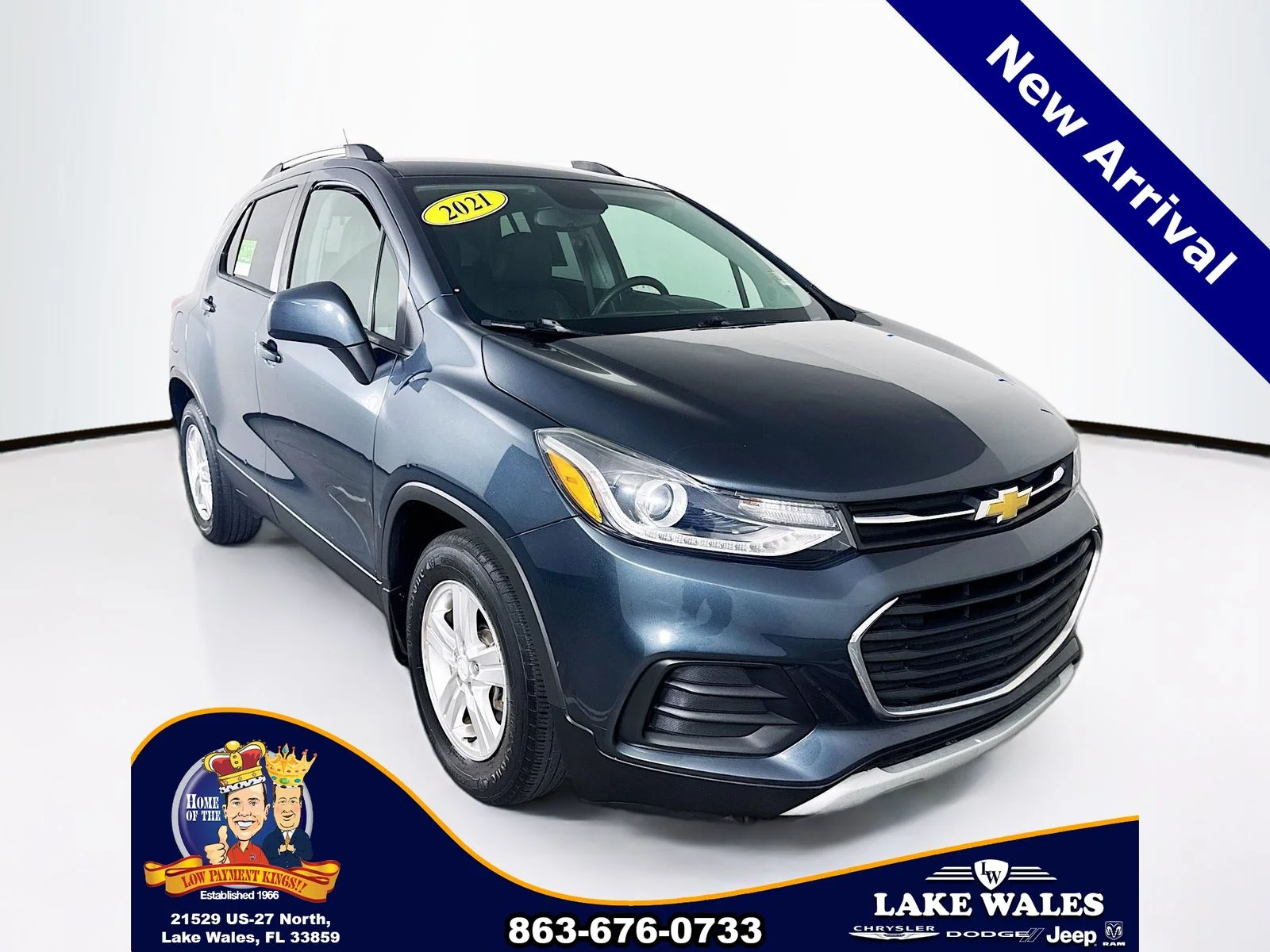 Certified Used 2021 Gray Chevrolet LT image 1