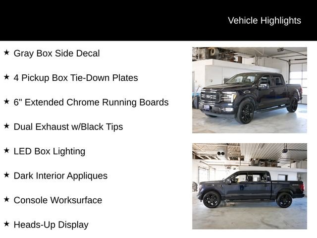 Used 2024 Blue Metallic Ford Lariat image 35