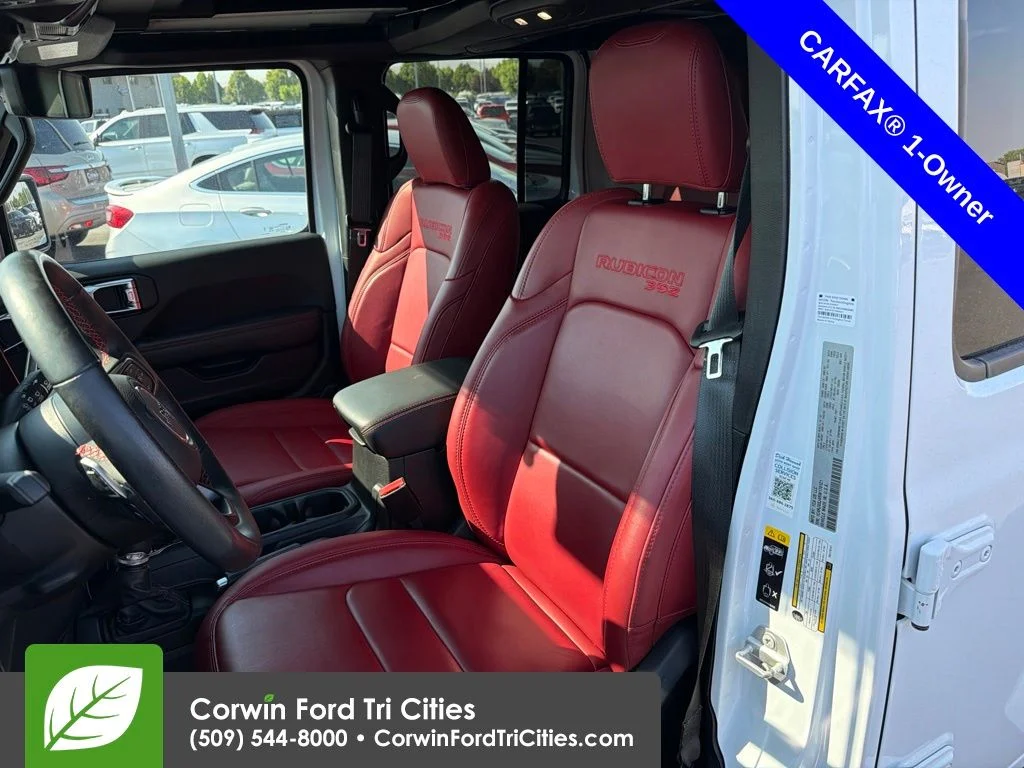 Used 2024 Bright White Clearcoat Jeep Rubicon 392 image 5