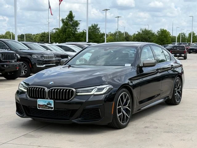 Used 2023 Black BMW M550i xDrive image 8