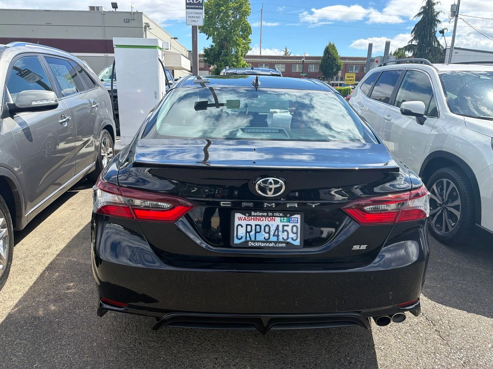 Used 2023 Black Toyota SE image 5