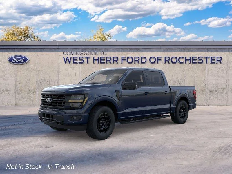 New 2026 Antimatter Blue Ford XLT image 2