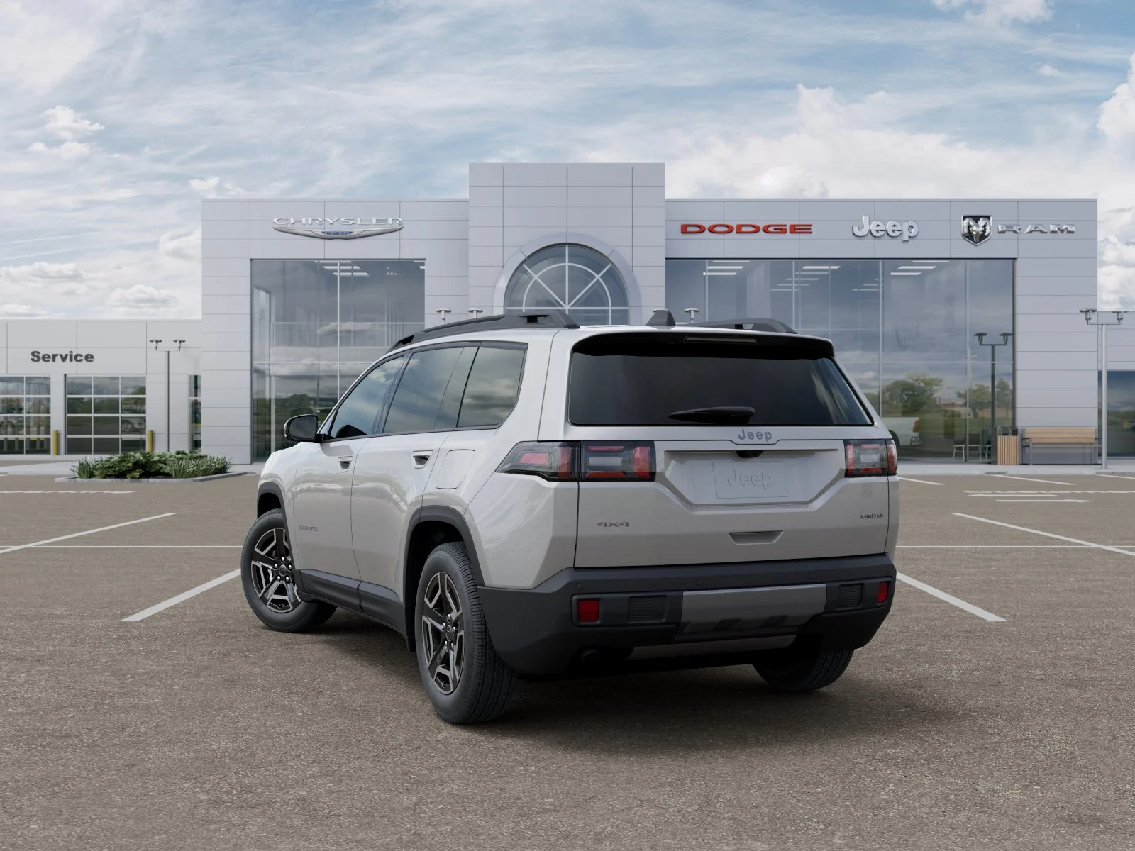 New 2026 Silver Zynith Clear-Coat Exterior Paint Jeep Limited image 27