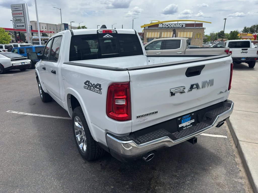 New 2026 Bright White Clear-Coat Exterior Paint RAM Big Horn image 3