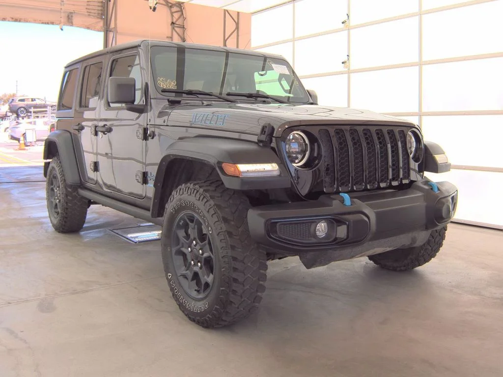 Used 2023 Gray Jeep Willys 4xe image 3