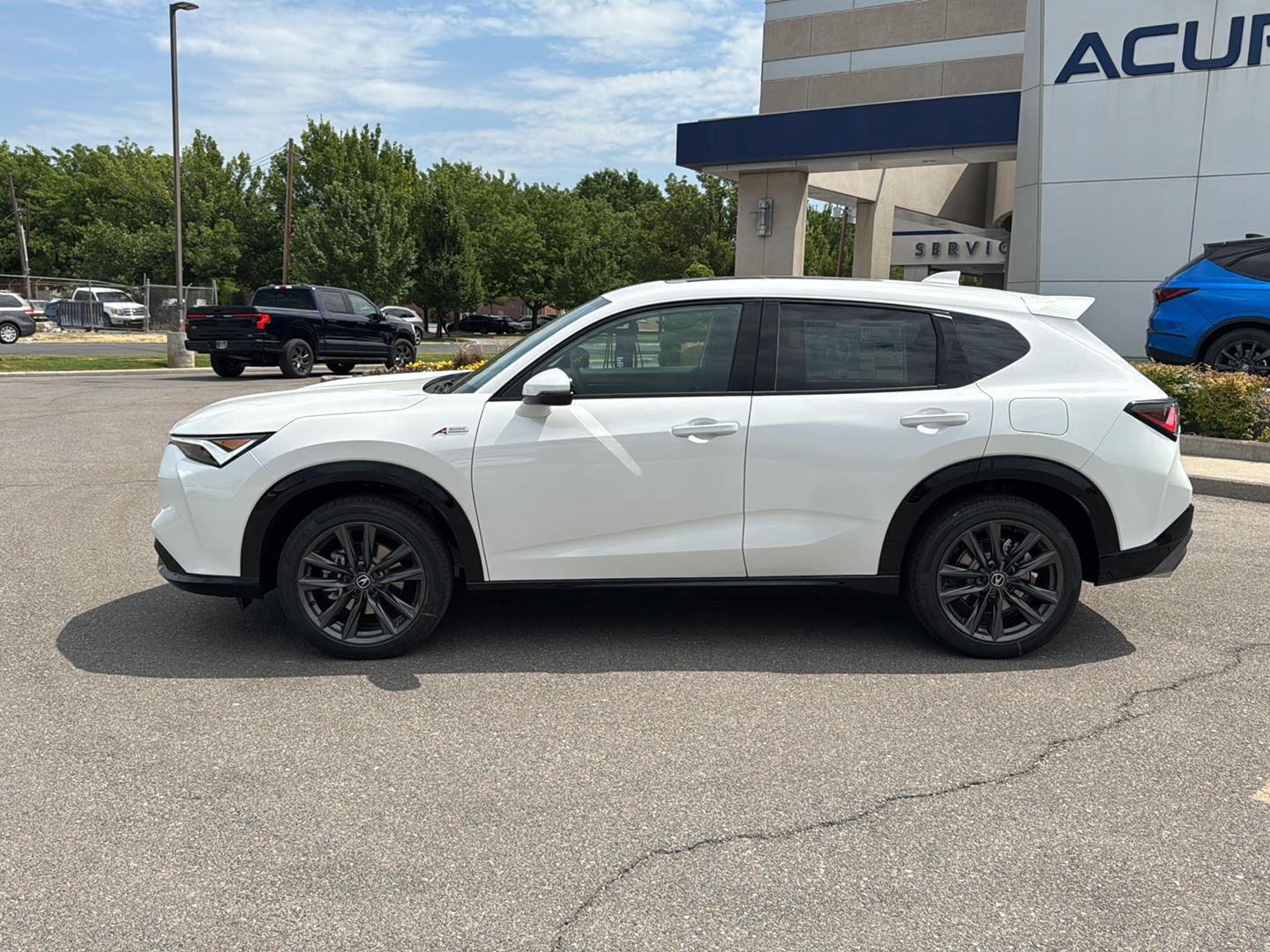 New 2026 Platinum White Pearl Acura w/A-SPEC image 2