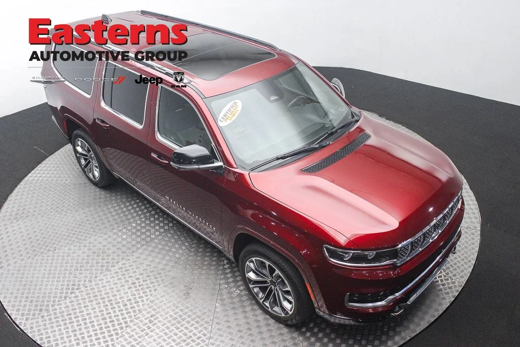 Certified Used 2025 Red Jeep Series III image 3