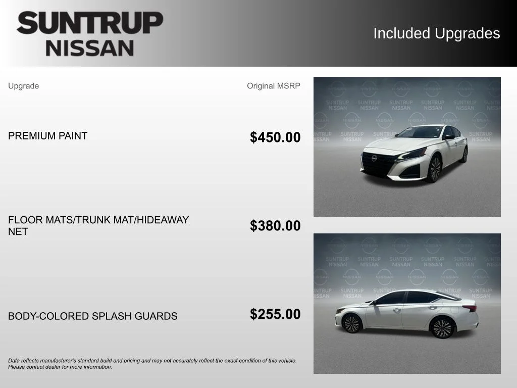Used 2025 White Nissan 2.5 SV image 2