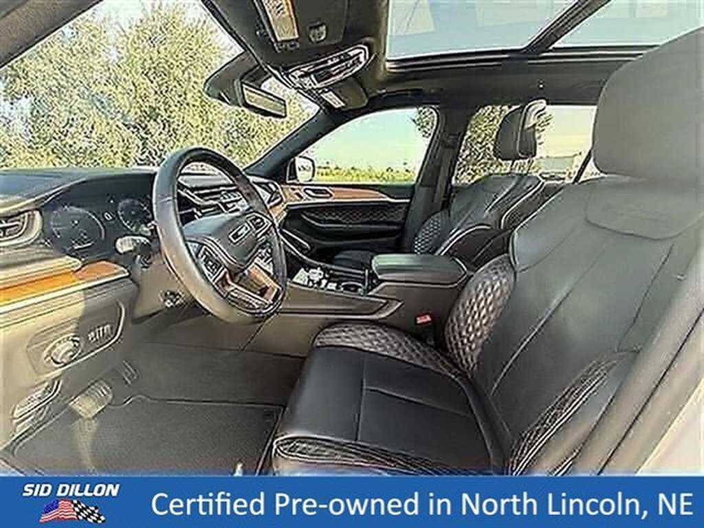 Used 2022 Bright White Clear Coat Jeep Summit Reserve image 21