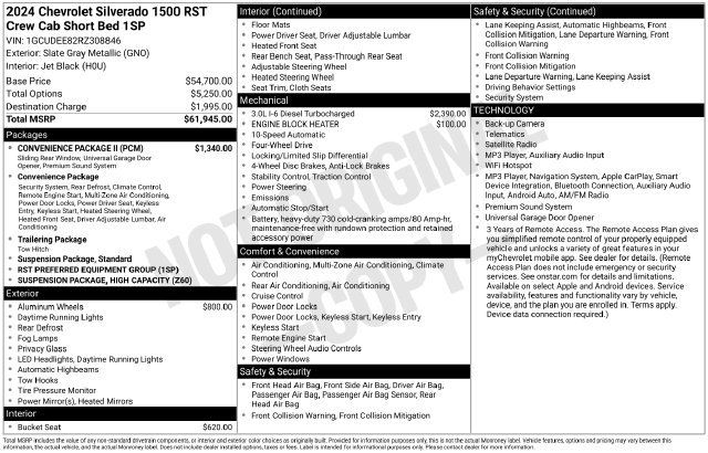 Used 2024 Gray Chevrolet RST image 22