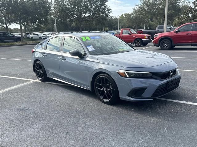 Certified Used 2024 Sonic Gray Pearl Honda 2.0L SPORT image 2