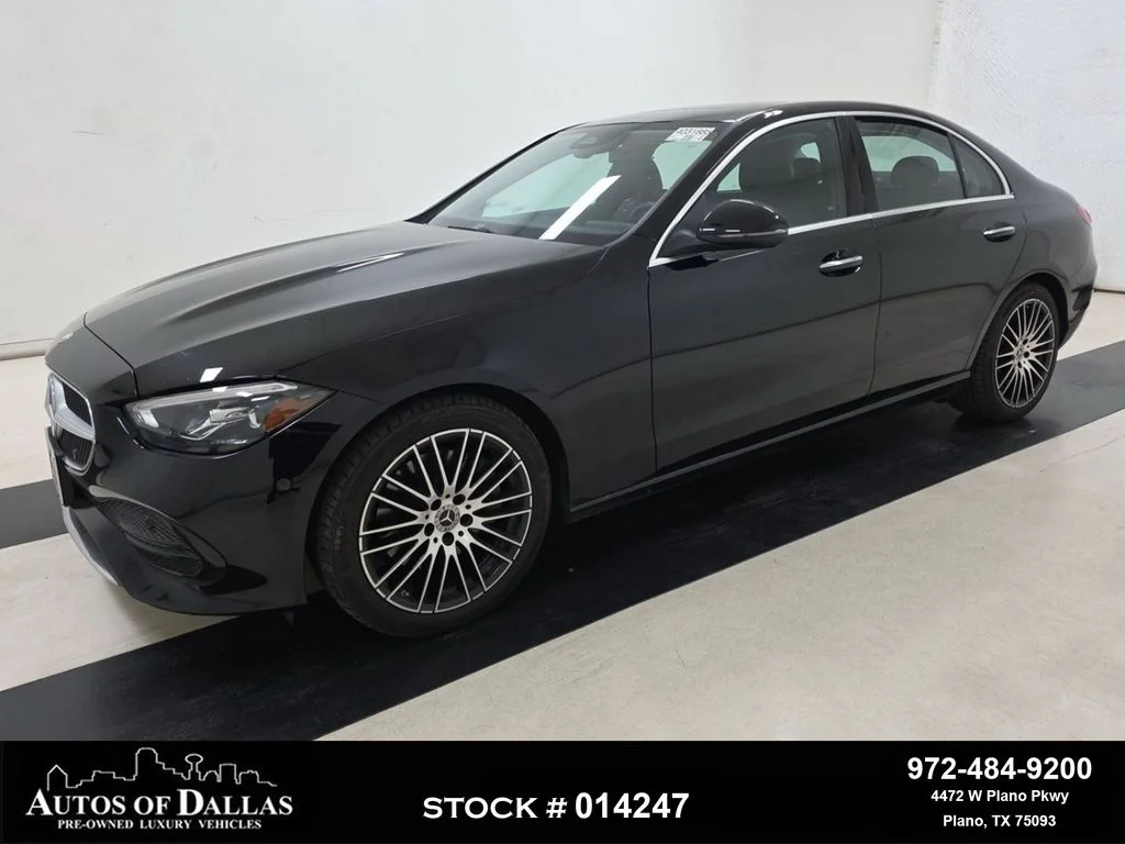 Used 2023 Black Mercedes-Benz C 300 image 1
