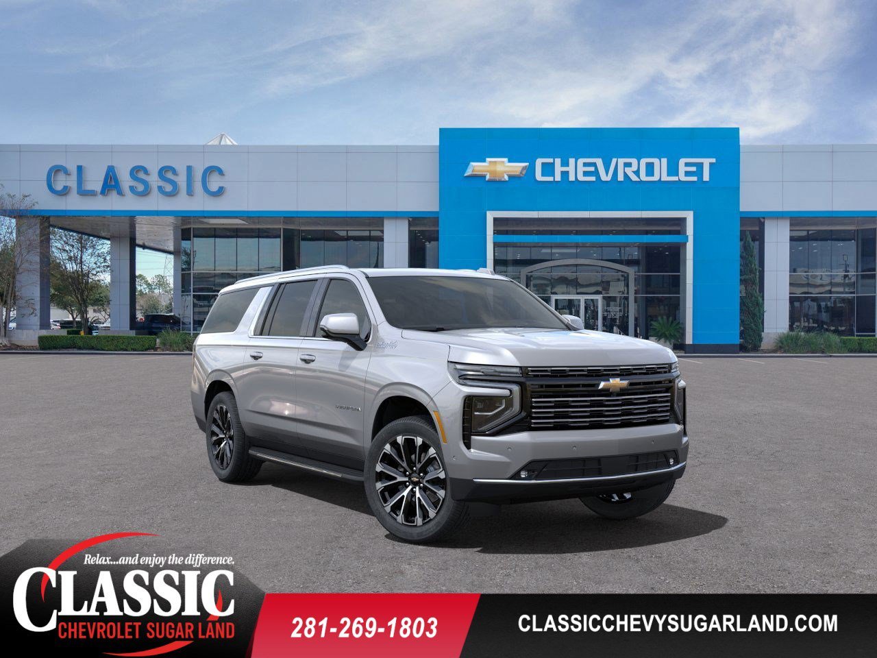 2025 Chevrolet Suburban High Country Gray at Classic Elite Chevrolet Hwy 6