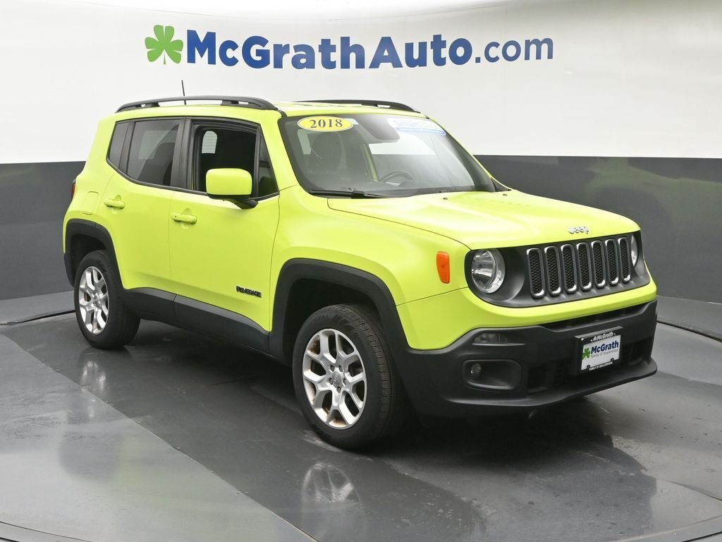 Used 2018 Jeep Renegade Latitude with VIN ZACCJBBB2JPH97769 for sale in Cedar Rapids, IA