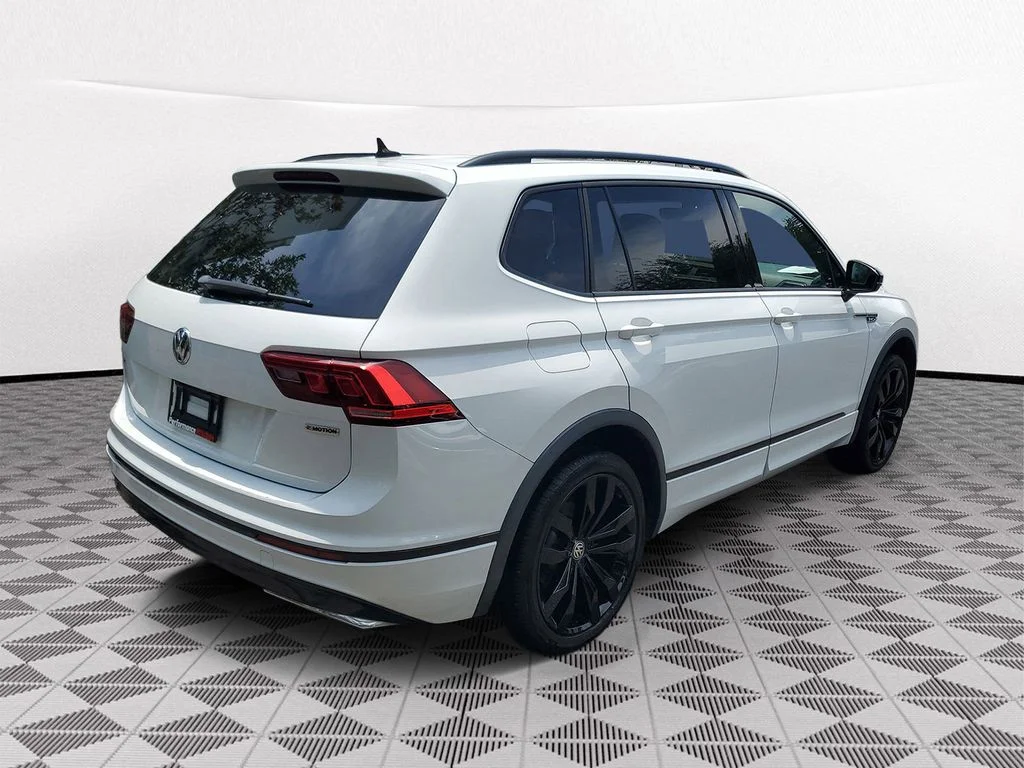 Used 2021 White Volkswagen 2.0T SE R-Line Black image 6