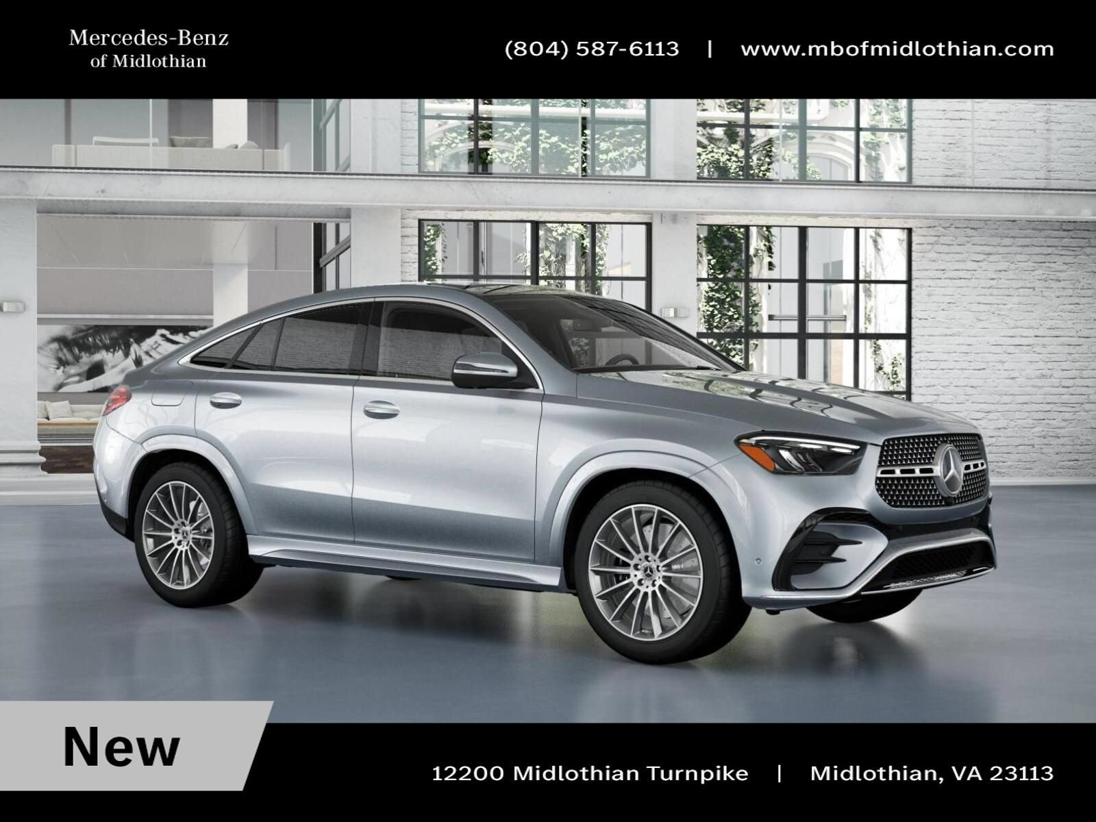 New 2026 Cirrus Silver Metallic Mercedes-Benz GLE 450 Coupe image 54