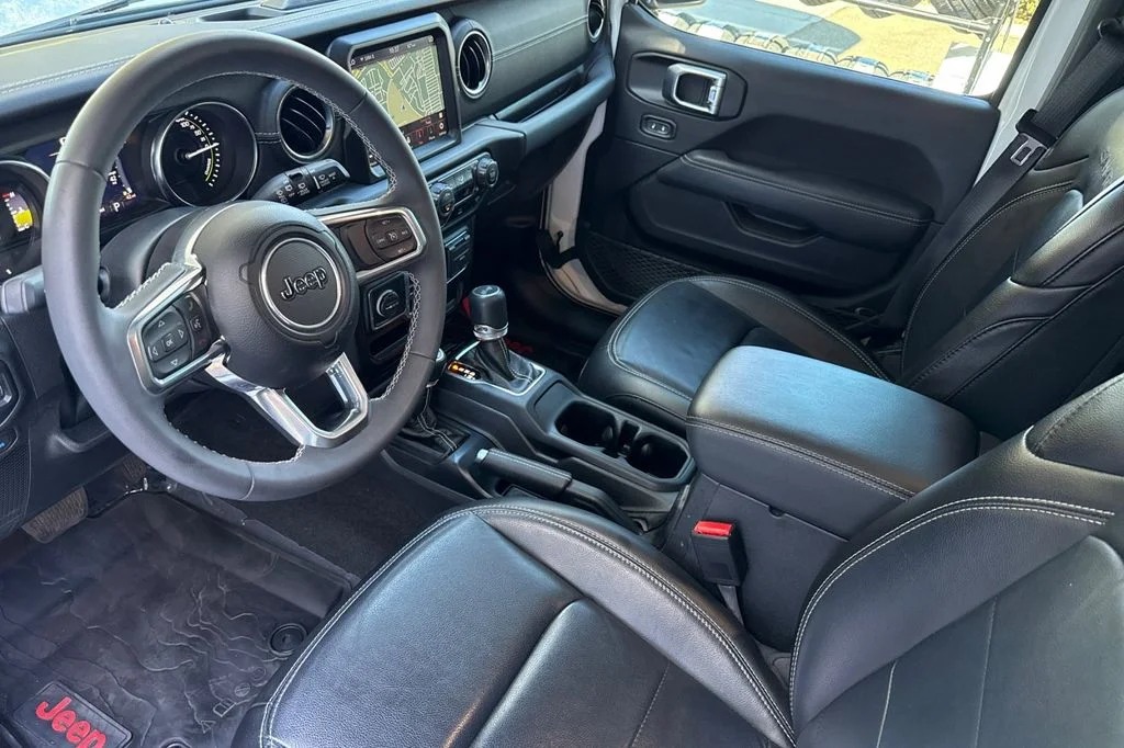 Used 2023 White Jeep Sahara 4xe image 14