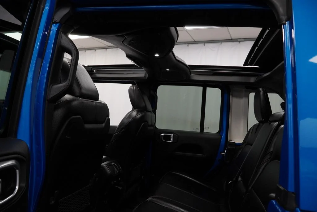 Used 2024 Blue Jeep Sahara 4xe image 28
