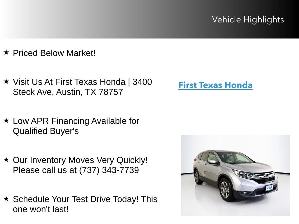 Certified Used 2019 Lunar Silver Metallic Honda EX image 10