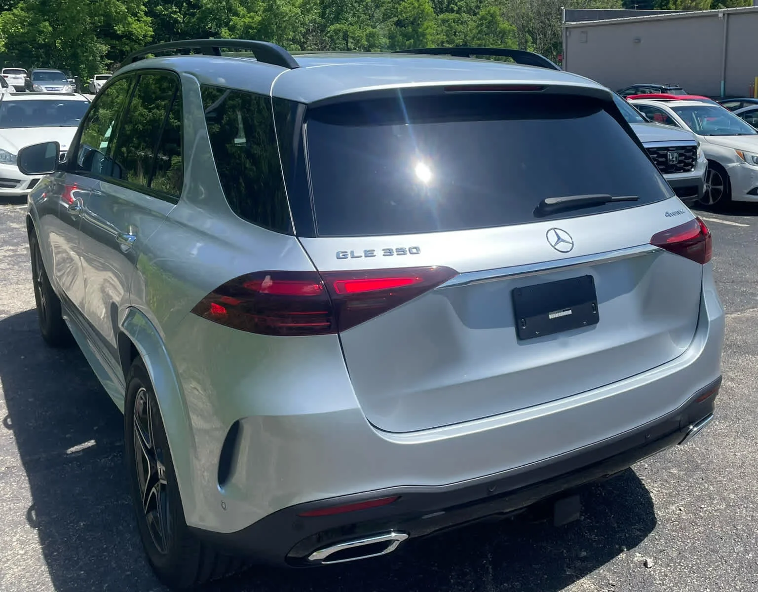 Used 2026 Cirrus Silver Metallic Mercedes-Benz GLE 350 image 2
