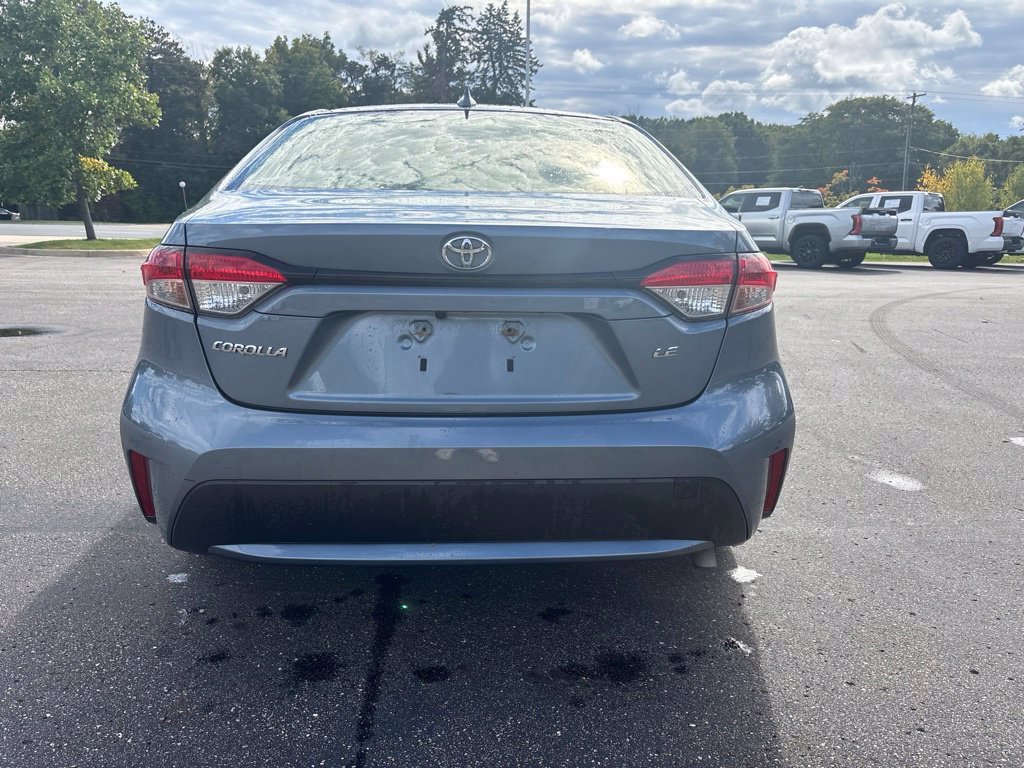 Certified Used 2020 Blue Toyota LE image 5