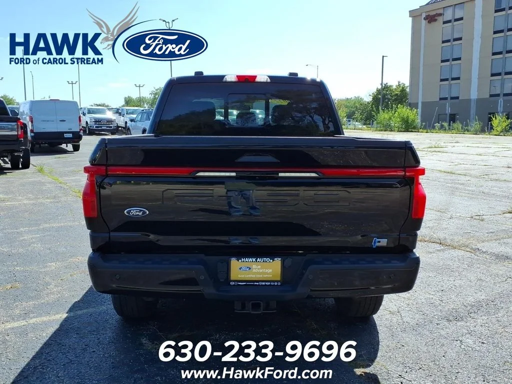 Certified Used 2022 Black Metallic Ford Lariat image 6