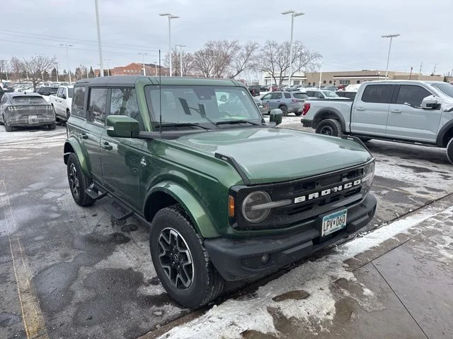 Used 2023 Ford Bronco 4-Door Outer Banks with VIN 1FMEE5BP7PLC15376 for sale in Apple Valley, Minnesota